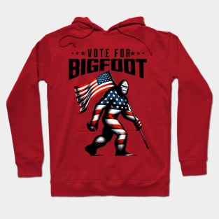 Vote For Bigfoot 2024 Hoodie